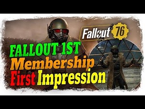 Fallout 76 Fallout 1st Membership review, Private Z Clan Server! Ranger Armor Review!