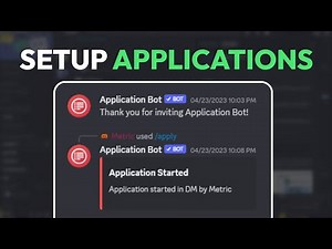 How To Add & Setup Application Bot on Discord (2025)
