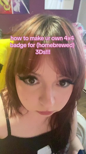 Cómo crear tus propios badges 4x4 para 3DS homebrew