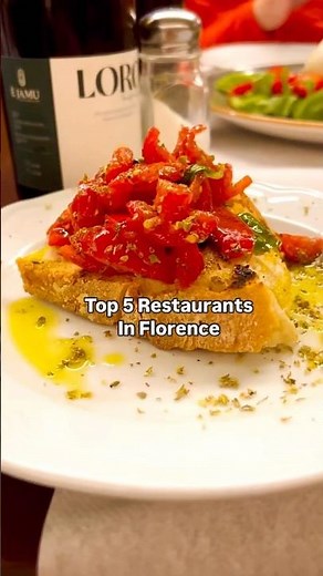 5 Hidden-Gem Restaurants in Florence - Florence Most delicious Food #italytravel #italy #italyfood