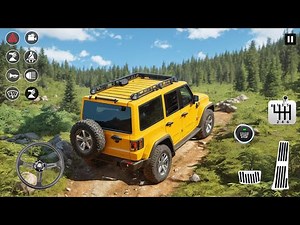 Off-Road Jeep Driving Simulator - 4x4 SUV Luxury Prado Driver 3D - Android Gameplay