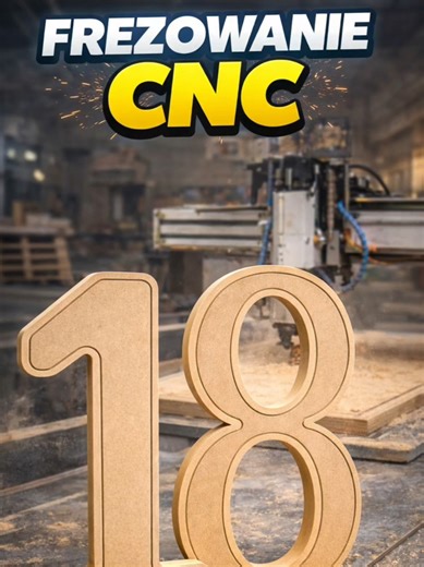 Frezowanie CNC 🔥 Drewno, MDF – na zamówienie 📞 792 864 874 #cnc #dekorasiwedding #18 #wesele #dc