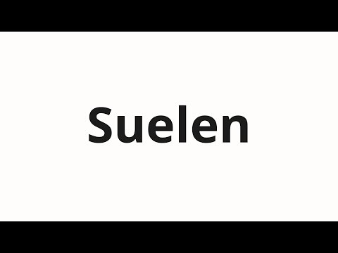 How to pronounce Suelen
