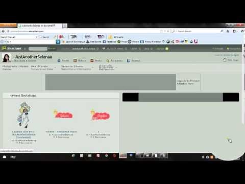 +How To Upload an Image In DeviantART?!