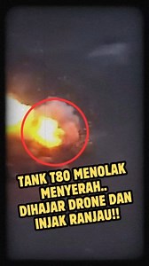 479K views · 10K reactions | Tank T80 menolak menyerah setelah dihajar habis-habisan  #perang #tank #militer #ranjau | Kabar Random | Facebook