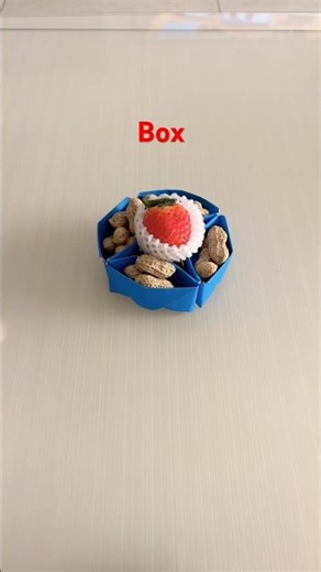 Is the box really cool?💕#origami #diy