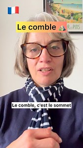 How to use ‘comble’ 🏔️ in French. Speak better French now! 🇫🇷 Le comble, c’est le sommet… ou la goutte de trop ! It’s the summit/top/height or the last straw (in French you say the drop 💧too much!) Elle était au comble de la joie après sa promotion. She was at the height of joy (overjoyed) after her promotion. Il arrive en retard et il se plaint, c’est le comble ! He’s late and he complains, that’s the limit! Cette nouvelle a mis le comble à sa malchance. That news capped his run of bad luck