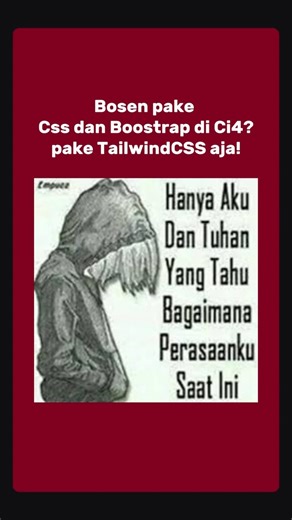 Cara Install TailwindCSS CLI di CI4! #coding #programming #codeigniter #tailwindcss #css
