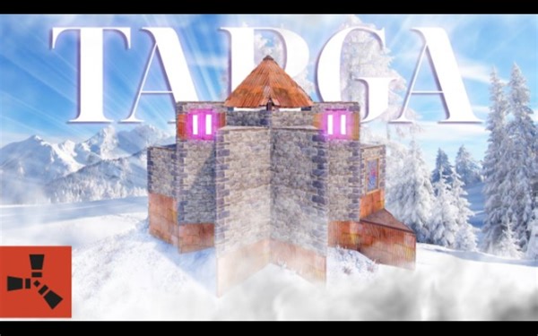 RUST-RusticTarga - RUST 中最伟大的单人掩体基地┃单人/二人/三人 /