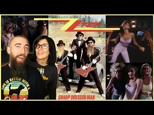 ZZ Top - Sharp Dressed Man (REACTION) with my wife