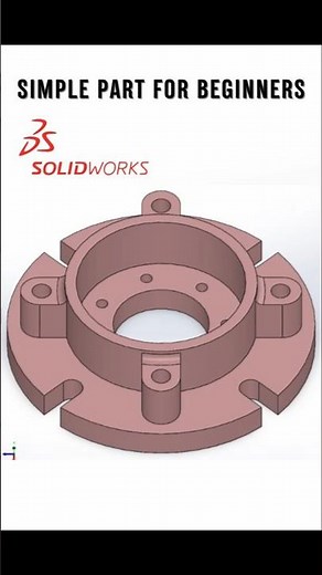 SolidWorks Beginner Blast: Simple 3D Part in Minutes!