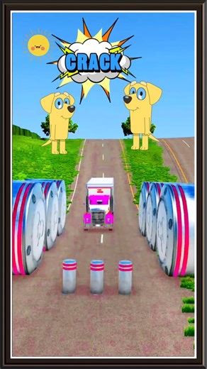 BeamNG.DriveCars & buses cracks - BeamNG.Drive #beamng #beamngcrashes #fun #shorts