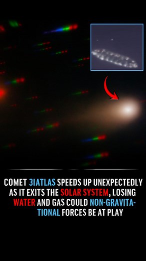 “Wait... Why Did This Comet Suddenly Change Speed?! 😳🚀” Something strange is happening out there in space… 🌠 Scientists just confirmed that Comet 3I/ATLAS has started to speed up unexpectedly as it exits our Solar System. 😨 It’s losing water and gas faster than normal — but here’s the shocking part: Experts say non-gravitational forces might be pushing it! 😱 Some believe it’s just a natural reaction… Others think it could be something far beyond our understanding — maybe even an intelligent