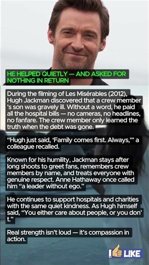 Hugh Jackman — the man whose kindness speaks louder than fame
