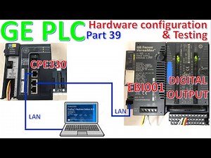 GE software "Proficy Machine Edition V9.5" connect CPE330 to Remote IO without Ethernet module part1