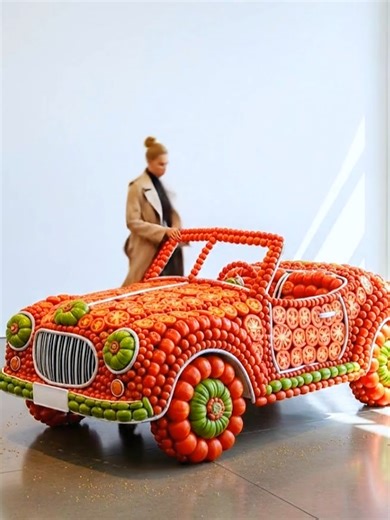 Driving a Car Made of Tomatoes: An ASMR Journey