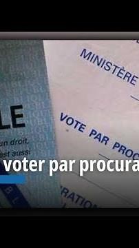 Legislative elections: we explain how to vote by proxy