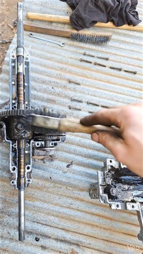 how to convert a race mower transmission update