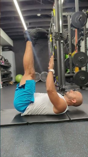 Sculpt Your Abs with Toe Touches! 🔥 | Effective Abs Workout Exercise