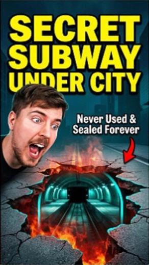 Cincinnati's Secret Abandoned Subway Under Streets 🌑 #darkmystery #usa #creepy #unsolvedmystery
