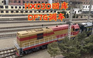 【这里不允许拍照！】哈局牡段HXD3D-0500回库+沈局连段DF7G-5063调车T131次沈局沈段25K车底