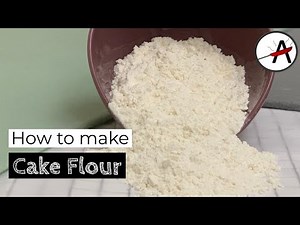 How to Make Cake Flour with All Purpose Flour | Homemade Cake Flour | Cake Flour with 2 Ingredients