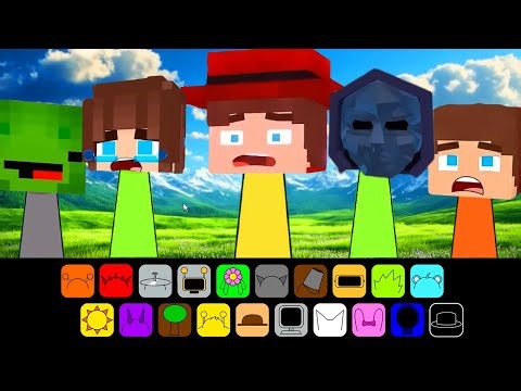JJ Elemental WOLF in Maizen Minecraft | Incredibox Sprunki Song (COVER) #cover