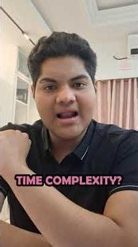 Time Complexity? | How My Code Ran in 0 ms & Beat 100% #leetcode #programming #technology #bangla