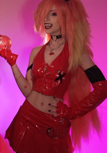 Cherry Bomb Cosplay from Hazbin Hotel: Season 2