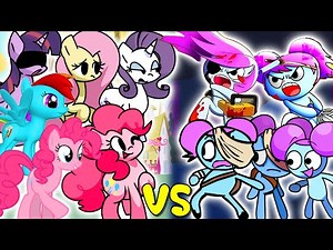 My Little Pony VS Pibby - ALL PHASES | Friday Night Funkin' | FNF Mods