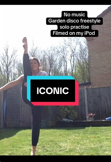 10 year anniversary to this iconic video of me saying bang whilst dancing to no music in the garden #disco #discofreestyle #dancer #adfp #flexible #danceroutine #garden #summer #dancersoftiktok