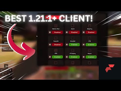 NEW BEST FREE MINECRAFT BEDROCK 1.21.1 PvP Client! Flarial Client Download Tutorial