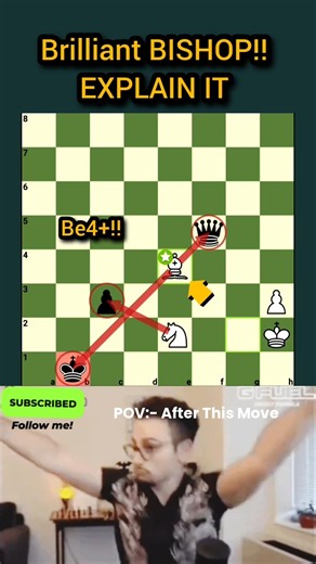 This Bishop sacrifice is actually brilliant #chess #shorts #grandmaster