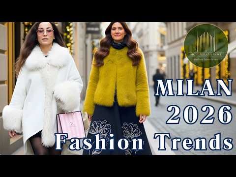 Milan’s Winter Street Style 2026: Italian’s January Fashion Trends 2026 Street Fashion Vlog 🇮🇹