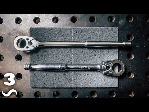 Making a Socket Wrench from Damascus Steel! Part 3