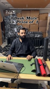 🚨Sale Alert🚨: 3 Desk Mats in Price of 1 ✔ Large space for work and gaming ✔ Waterproof & Durable ✔ Keeps your workspace tidy and comfortable. ✔ Enhanced Mouse Performance Shop Now: https://pelikas.pk/products/double-face-leather-desk-mat-large-size?variant=49757113418043 | Pelikas.pk