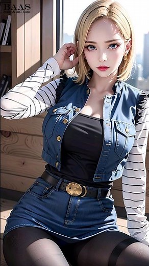 [4K AI ART] Android 18 Concept Lookbook of Dragon Ball l 인조인간 18호 LOOKBOOK l 人造人間18号ルックブック #人造人間18号