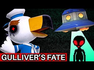 The Tragedy of Gulliver and the Alien Uprising in Animal Crossing New Horizons