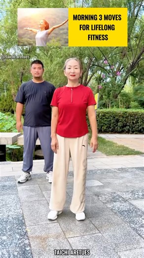 Taichi Aretues on Instagram: "MORNING 3 MOVES FOR LIFELONG FITNESS 🌞💪 Start your day right with these simple exercises — stay strong, flexible, and full of energy every morning! #MorningWorkout #DailyFitness #StayActive"