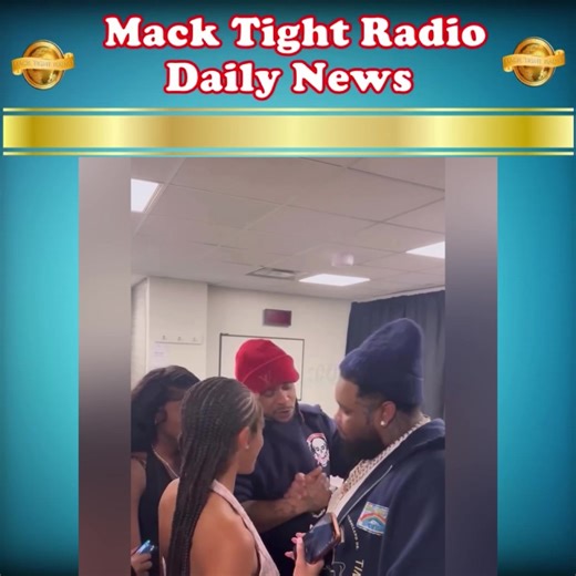 #MaxB introduces his daughter to #RodWave backstage at Rod’s sold out show in #Brooklyn 👀 - [LISTEN TO #MackTightRadio via TuneIn]