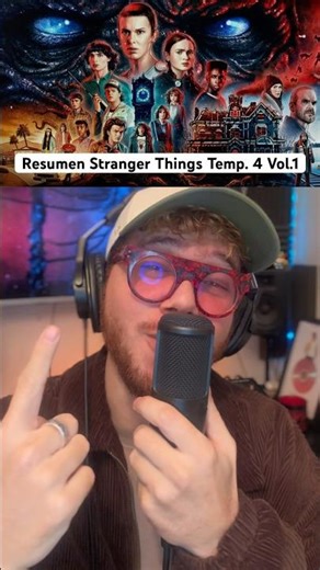 I was CHALLENGED to summarize STRANGER THINGS season 4 volume 1 but with a SONG…and this happened😱🔥
