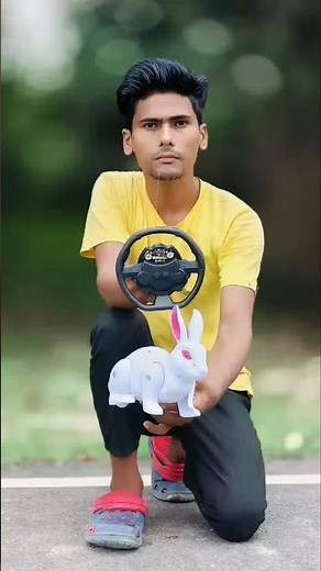 remote control rabbit unboxing 😊 #shorts #shortsfeed