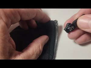 How to Fix Zipper That Came Off Track - Put It Back On in Seconds