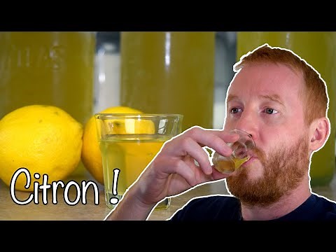 Limoncello, lemon liqueur (very easy to make) 🍋