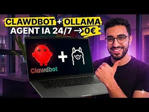 Agent IA 24/7 : Clawdbot + Ollama 0€ en local 🤯(TUTO)