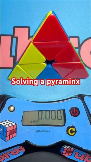Solving a pyraminx #trendingshorts #popular #shorts #viralvideos #trends #pyraminx #trending #viral