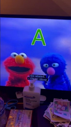 Sesame Street Elmo Helps Grover with the Alphabet A to Z