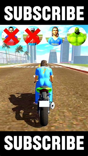 Swimming Challenge On Road 😱 Indian Bike Driving 3d 💥 All Characters #shorts #indianbikedriving3d