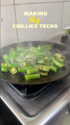 1 kg green chillies Techa 🔥🔥