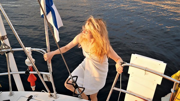 Sailing the Arctic: Swimming in Icy Waters Among Reindeer